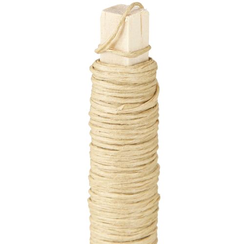 Artikel Papierkoord draad gewikkeld Ø0.8mm 22m naturel