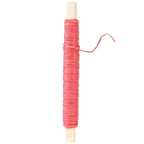 Artikel Papierkoord draad gewikkeld Ø0,8mm 22m rood