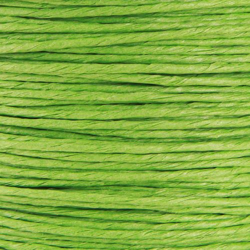 Artikel Papierkoord draad gewikkeld Ø2mm 100m appelgroen