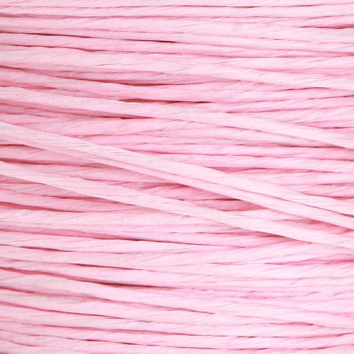 Artikel Papierkoord draad gewikkeld Ø2mm 100m roze