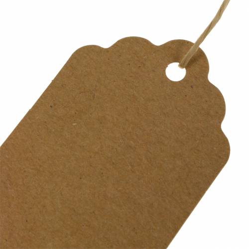 Artikel Cadeaukaartje papieren bordje 9,5/8cm 100 st