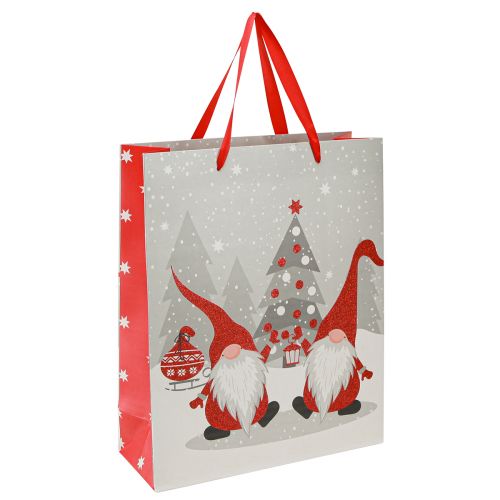 Floristik24 Cadeauzakjes papier papieren zakjes kabouters 26×10×32cm 2st
