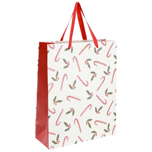 Artikel Papieren zak cadeauzakje snoepstokken 26×10×32cm 2st