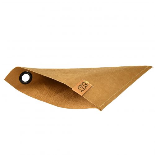 Artikel Papieren tas voor bloemen bloementas leerlook 10x20cm
