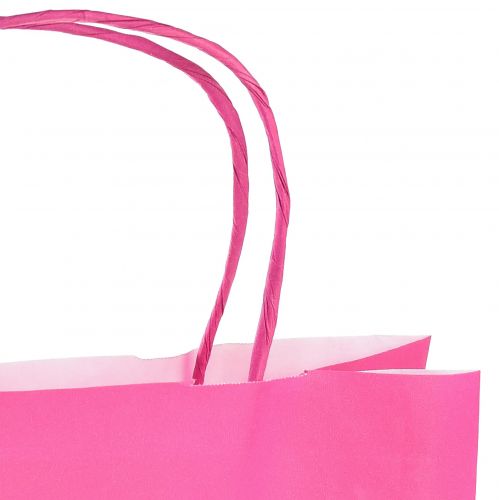 Artikel Papieren draagtas cadeauzakje 23x12x30cm gekleurd 30 st