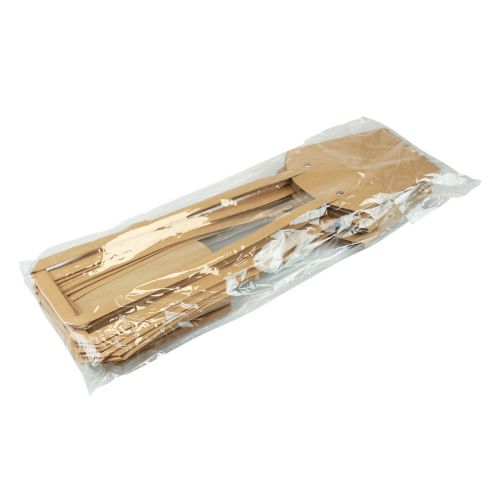 Artikel Papieren zakken handvat plantenbakpapier naturel 11,5×11,5×18,5cm 8 st