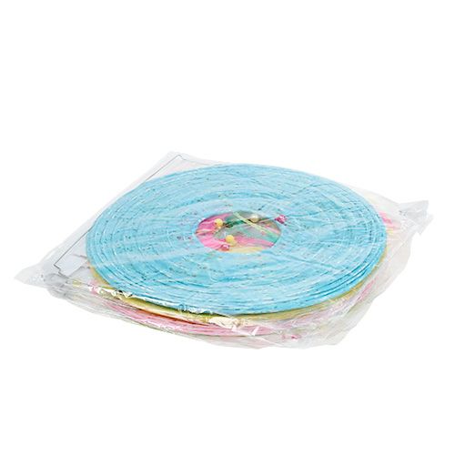 Floristik24 Papieren lantaarn kleurrijke soort. Ø25cm 4st