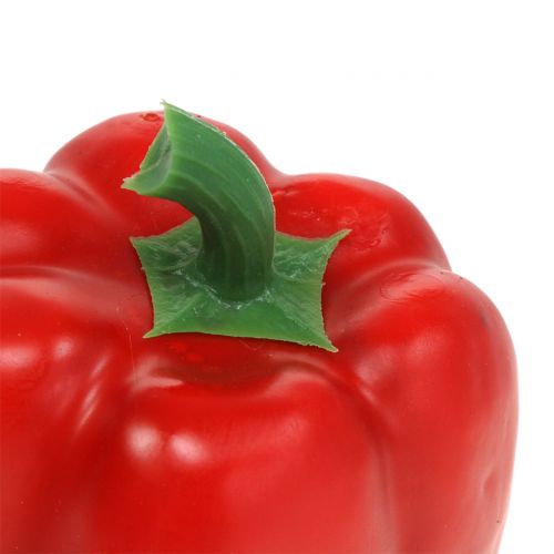 Floristik24 Paprika kunst rood 8cm 4st