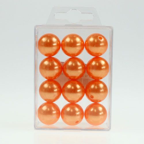 Artikel Sierkralen Ø2cm oranje 12 st