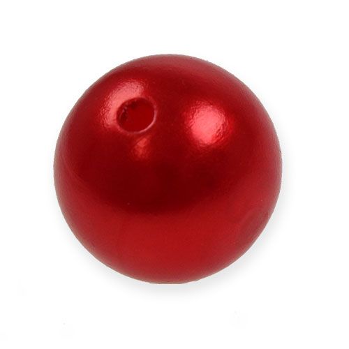 Artikel Decoratieve kralen Ø2cm rood 12 st