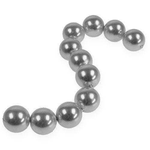 Floristik24 Sierkralen Ø2cm zilver 12 st