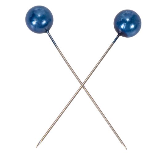 Parel Nietstiften Blauw Ø10mm 60mm | Floristik24.nl