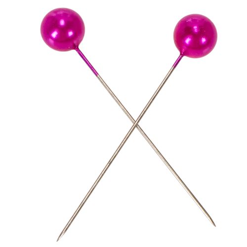 Parel Nietstiften Roze Ø10mm 60mm | Floristik24.nl
