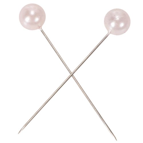 Parel Nietstiften Roze Ø10mm 60mm | Floristik24.nl