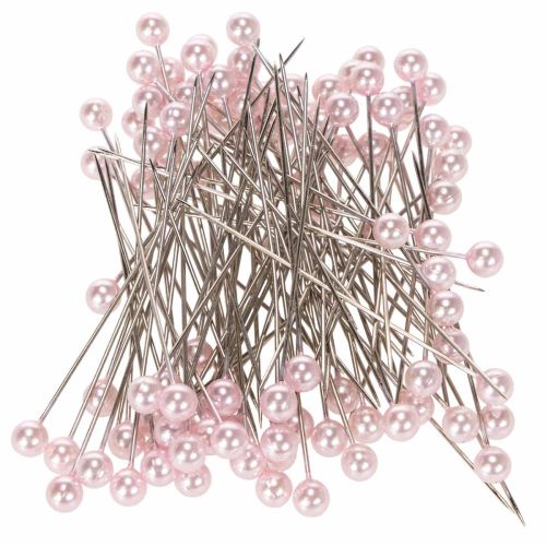 Parel Nietstiften Ø6mm 65mm Roze kopen | Floristik24.nl