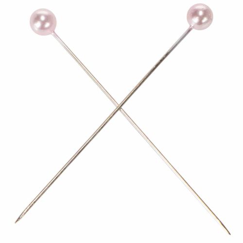 Parel Nietstiften Ø6mm 65mm Roze | Floristik24.nl