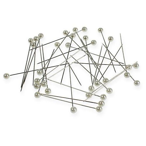Parel Nietstiften Wit Ø4mm 40mm