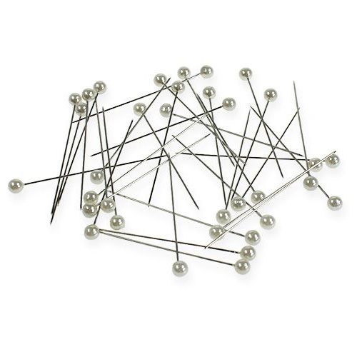 Artikel Parel Nietstiften Wit Ø4mm 40mm