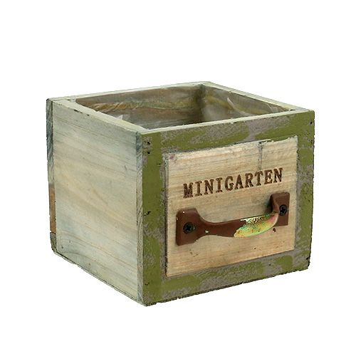 Floristik24 Plantenlade hout 11,5 cm x 11 cm