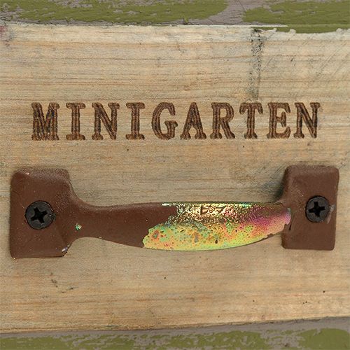 Floristik24 Plantenlade hout 11,5 cm x 11 cm