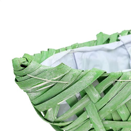 Floristik24 Plantboot groen 37cm x 13cm H13.5cm