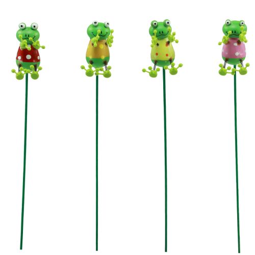 Artikel Plantpluggen kikkers decoratieve bloempluggen 24cm 16 st