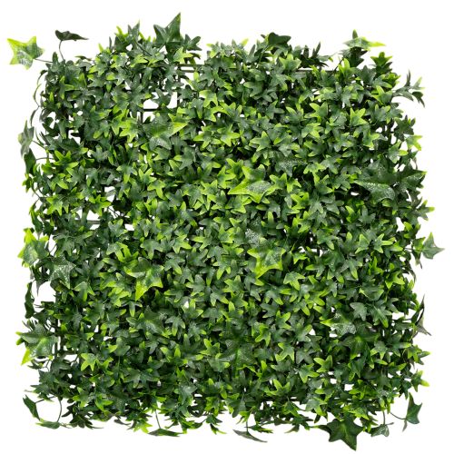 Kunstmatig klimopmatje 60x60 cm groen voor wanddecoratie