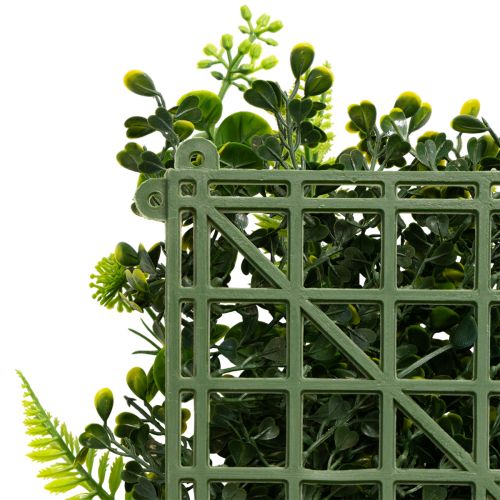 Kunstmatige plantenwand 100 x 55 cm, verticale begroeiing | Floristik24.nl