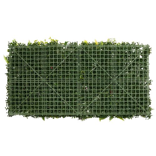 Kunstmatige plantenwand 100 x 55 cm, verticale begroeiing | Floristik24.nl