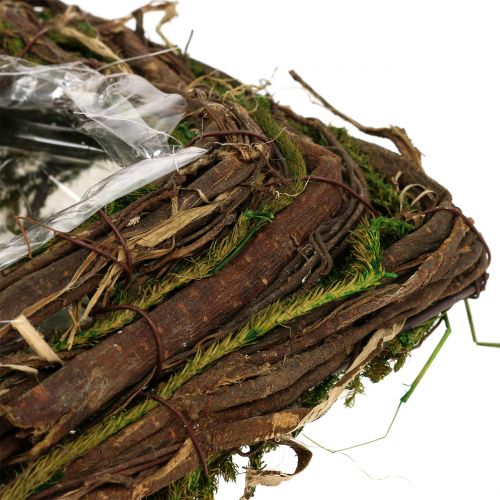 Floristik24 Plantenkussen voor het graf 16,5 cm x 29 cm 1 stuk