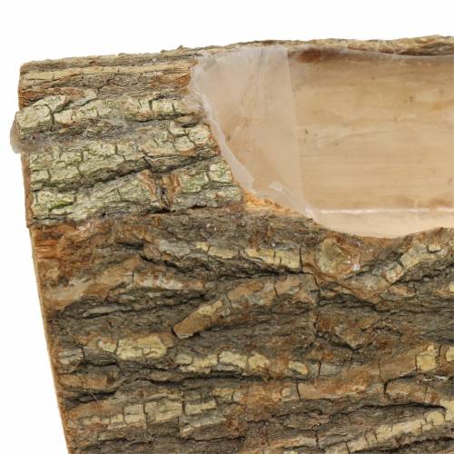 Floristik24 Plantenbak iepenhout 29cm x 11cm H10cm