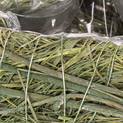 Plantenhart gemaakt van natuurlijk materiaal met folie-inzetstuk, 22 cm, 2 stuks | Floristik24.nl