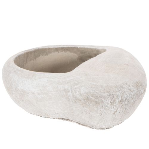 Hartvormige plantenbak, gegoten steen, decoratieve plantenbak, 17 cm | Floristik24.nl