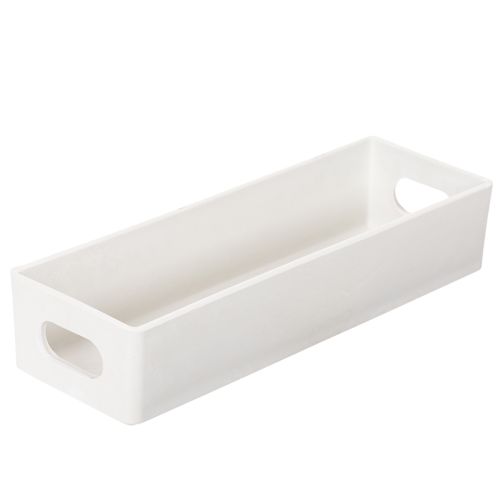 Rechthoekig dienblad met handvatten voor opbergen en tafeldecoratie, 32 cm