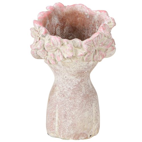 Artikel Plantenkop kus mond buste voor het planten roze 18cm 3 st.