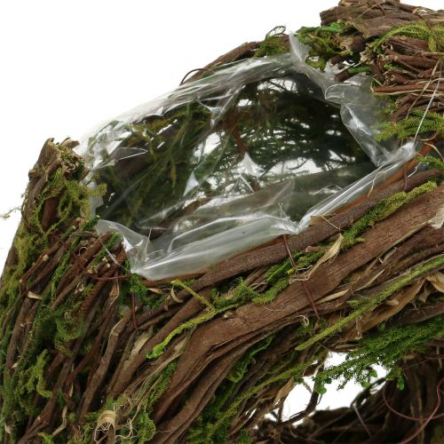 Floristik24 Plantenkrans naturel 28cm x 30cm