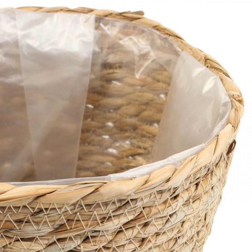 Artikel Plantenmand plantenbak zeegrasmand deco naturel Ø26cm H23cm
