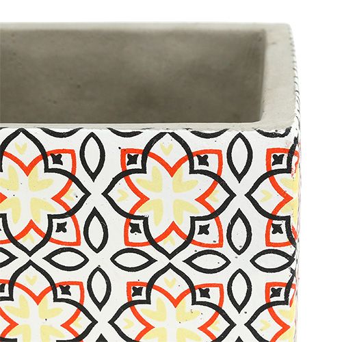Floristik24 Bloempot set met patroon 8cm x 8cm en 11cm x 11cm