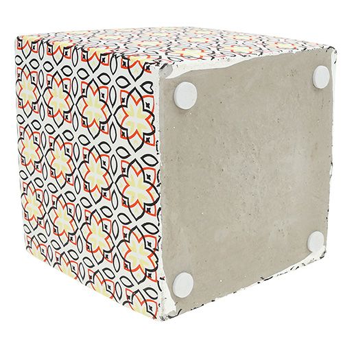 Floristik24 Bloempot set met patroon 8cm x 8cm en 11cm x 11cm