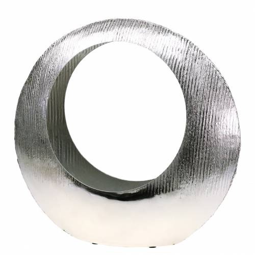 Floristik24 Plantenring staand zilver 40cm x 12cm H38cm