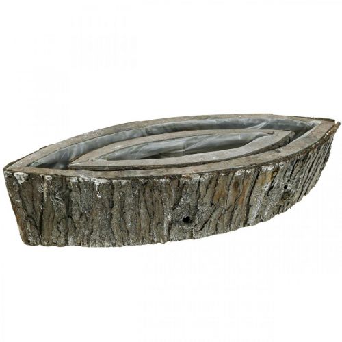 Artikel Plantenbak plantenbak hout Jardiniere 46/31,5 cm set van 2