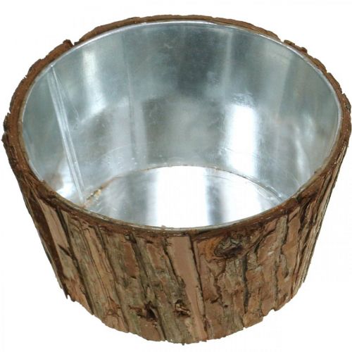 Floristik24 Plantenschaal, plantenbak, bloemenschaal, boomschors decoratie Ø17cm H9cm