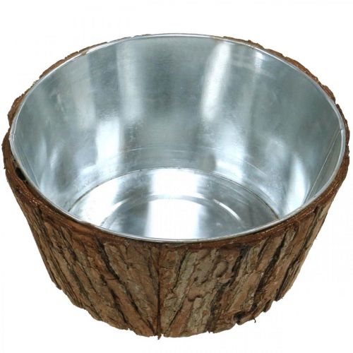 Floristik24 Plantenschaal, plantenbak, bloemenschaal, boomschors decoratie Ø21cm H10cm
