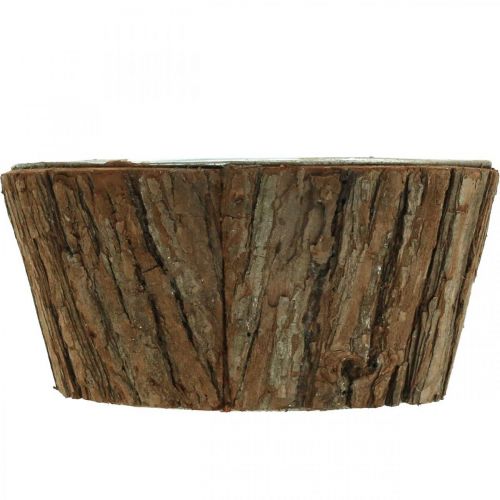 Floristik24 Plantenschaal, plantenbak, bloemenschaal, boomschors decoratie Ø21cm H10cm