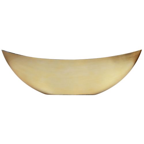 Floristik24 Plantenschaal plantenboot zwart goud 55×15×18cm