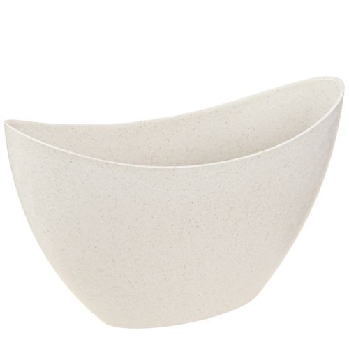 Artikel Plantenboot plastic schaal beige 24×10×15cm 3st