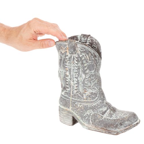 Decoratieve cowboylaarzen/plantenschoenen 24 cm | Floristik24.nl