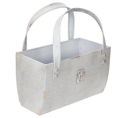 Metalen tas, moderne en prettige uitstraling voor binnen- en buitengebruik, 28 cm