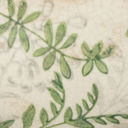 Artikel Keramische plantenpot met bloemenpatroon, kamerdecoratie, 18 cm