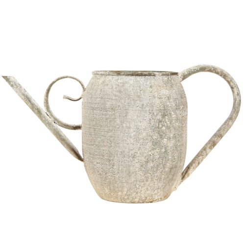 Artikel Bloempot Gieter Decoratie Metaal Antiek 32x11x18cm